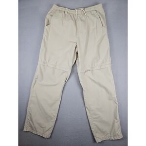 Columbia PFG Omni-Shade Convertible Pants Men's Large 32x30 Beige Fishing Hike